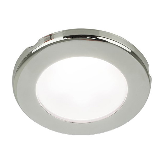 Hella EuroLED 75 24V White Stainless Screw-Mount Downlight