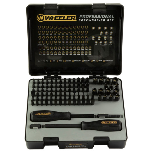 Wheeler 100-Piece Professional Screwdriver Set