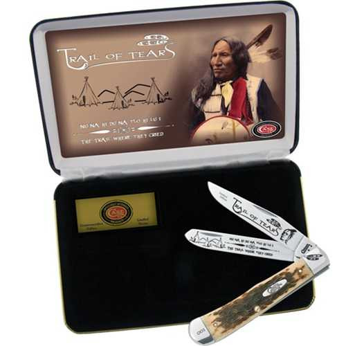 Case XX Trail of Tears Trapper Gift Box Set