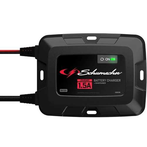 Schumacher 1.5A 6V/12V On-Board Battery Charger