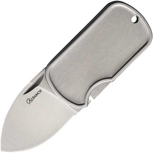 Albainox 18654 Dog Tag Framelock Knife