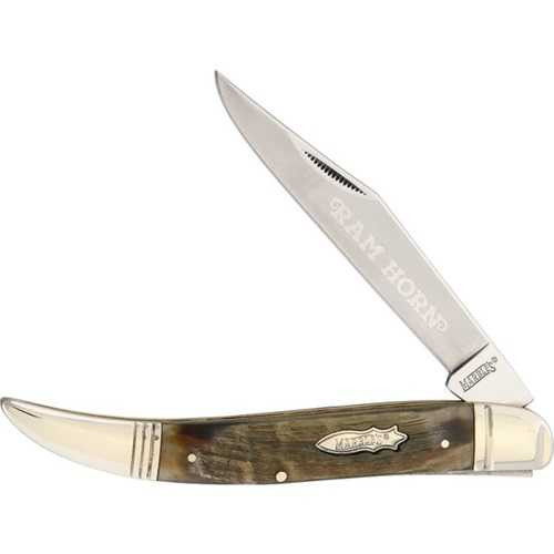 Marbles Large Toothpick Folding Knife with Horn Handle
