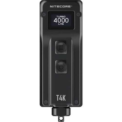 Nitecore T4K 4,000-Lumen USB-C Rechargeable EDC Flashlight