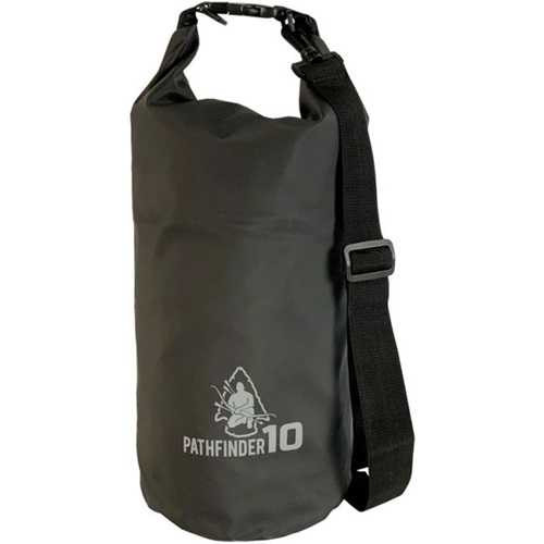 Pathfinder 10L Waterproof Dry Black Bag with Shoulder Strap
