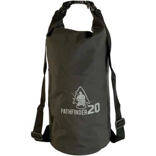 Pathfinder 20L Waterproof Dry Black Bag with Adjustable Shoulder Strap