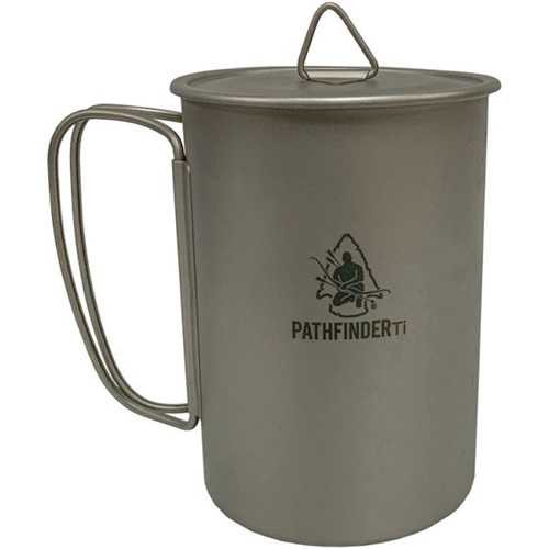 Pathfinder 202 Titanium Cup 600ml Lightweight with Lid