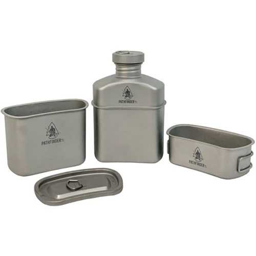 Pathfinder 206 Titanium Canteen Cooking Kit 1100ml