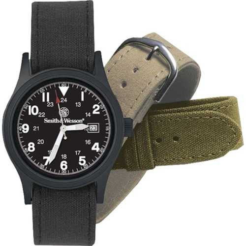 Smith & Wesson W1464BLK Military Watch