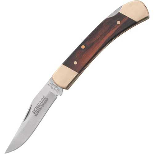 Schrade Uncle Henry Smoky Lockback Knife with Sheath