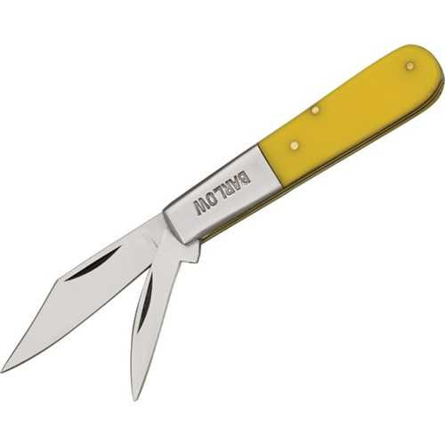 Rite Edge Barlow Yellow Folding Pocket Knife