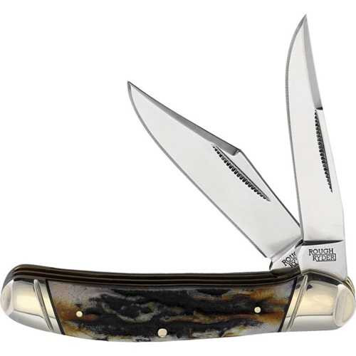 Rough Rider Copperhead Cinnamon Bone Pocket Knife