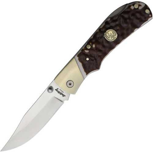 Schrade Uncle Henry Lockback Folding Knife with Clip