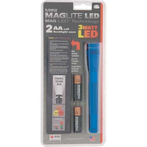 Mag-Lite Mini Maglite 2AA LED Flashlight Blue
