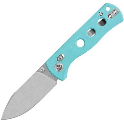 QSP Canary Glyde Lock Tiffany Blue Folding Knife