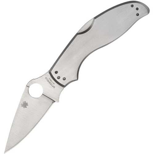 Spyderco UpTern Lockback Stainless Folding Knife