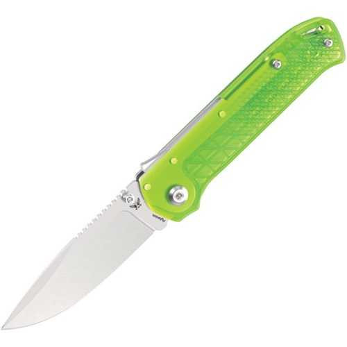 Flytanium Arcade Lite Shark Lock Green Folding Knife
