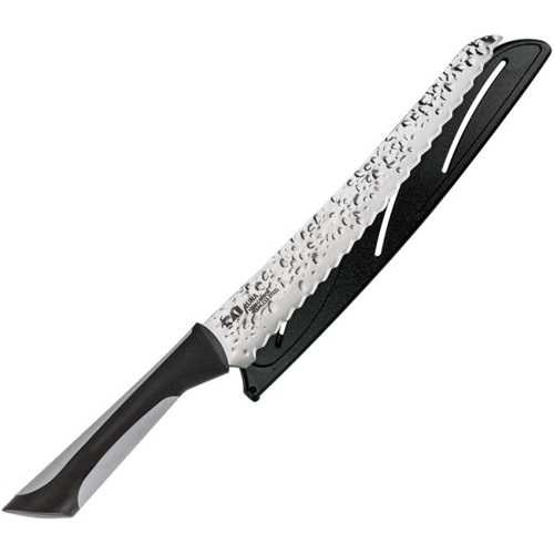 Kai USA Luna Bread Serrated Blade Knife with Sheath