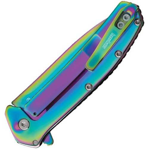 Kershaw Outcome Framelock Assisted Rainbow Folding Knife