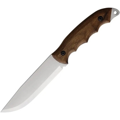 BPS Knives Bushcraft Fixed Blade Walnut Handle Knife