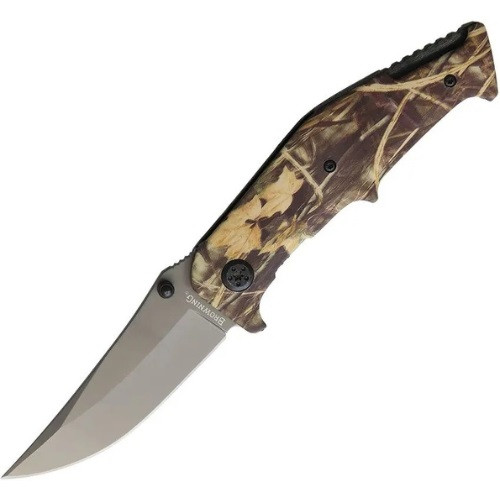 Browning Camo Linerlock Assisted Opening Folding Knife