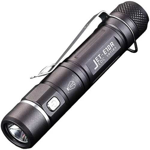 JETBeam E10R Flashlight Rechargeable 650 Lumen LED Light