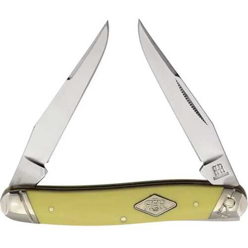 Rough Rider Muskrat Yellow Carbon Steel Pocket Knife