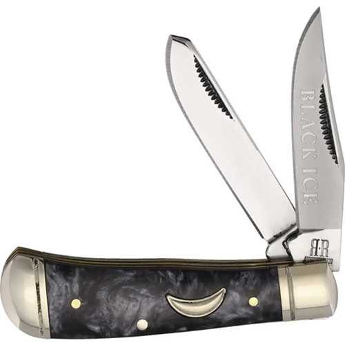 Rough Rider Midnight Pearl Tiny Trapper Pocket Knife