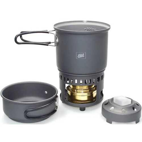 Esbit Alcohol Stove Trekking Cookset with Pot and Burner