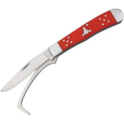 Cattlemans Cutlery Farriers Companion Red Handle Knife
