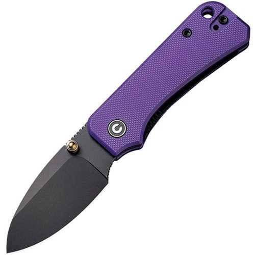 CIVIVI Baby Banter Purple G10 Nitro-V Folding Knife