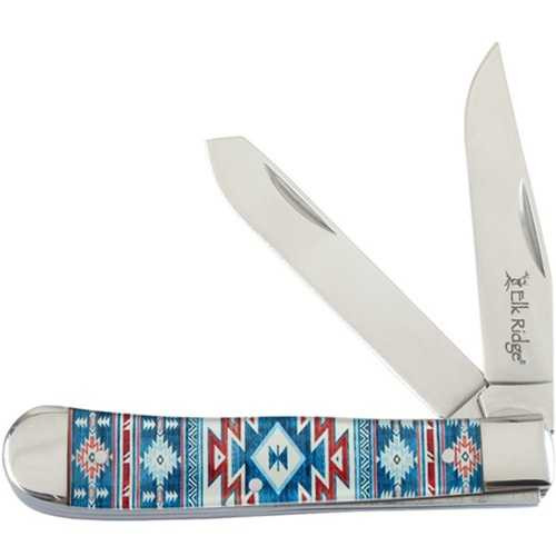Elk Ridge Trapper Blue SW Pocket Knife