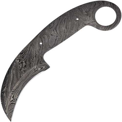 Knifemaking Karambit Damascus Knife Blade