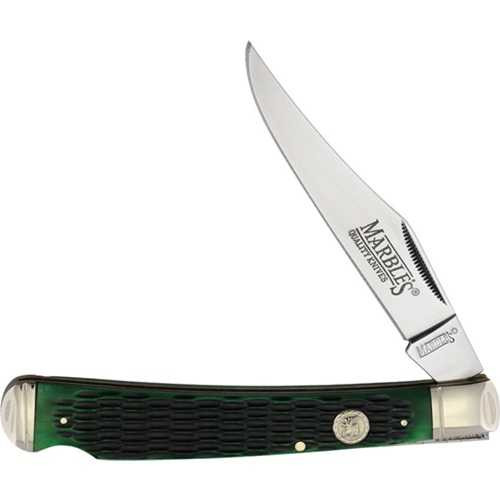 Marbles One Blade Hunter Mirror Finish Folding Knife