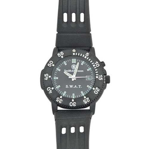 Smith & Wesson Black Face SWAT Mens Watch