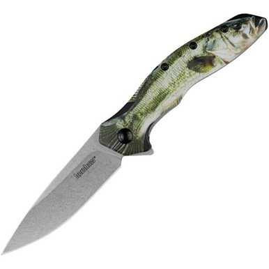 Kershaw Shoreline Bass Linerlock Assisted Opening Knife