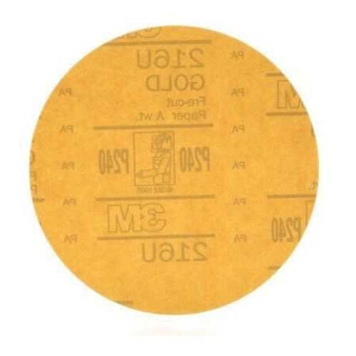 3M Hookit Gold Disc 6 Inch P220 100 Pack 01078
