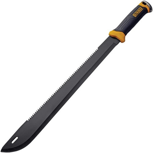 DeWalt MA60 Field Machete Rubberized Handle Knife