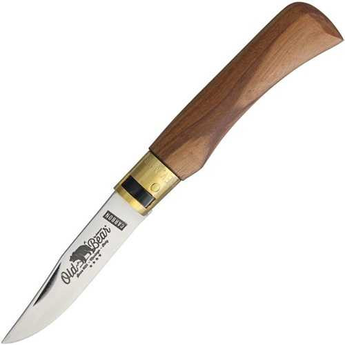 Old Bear Classical Carbon Walnut Folding Knife