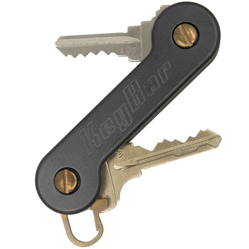 KeyBar Titanium Midnight Gray Key Organizer