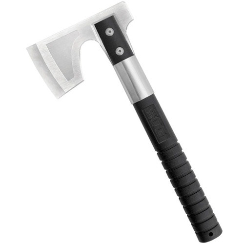 SOG 11.5in Stainless Camp Axe with Hammer End
