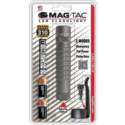 Maglite Mag-Tac LED Gray Tactical Flashlight