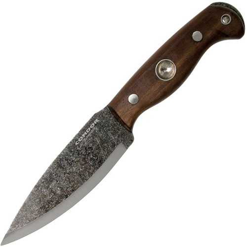 Condor Wayfinder 1095HC Walnut Handle Fixed Blade Knife
