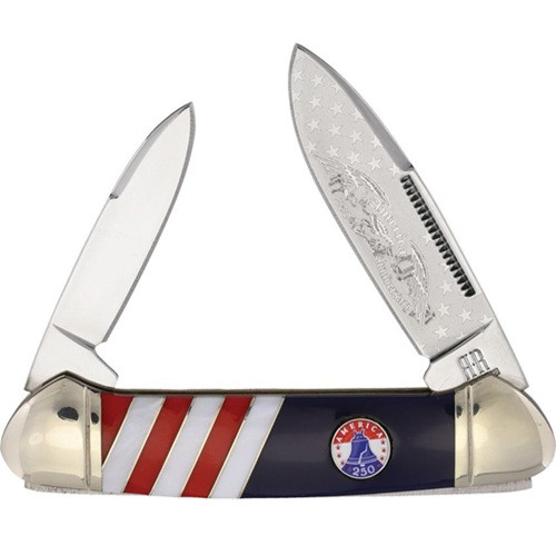 Rough Rider 250 USA Anniversary Canoe Pocket Knife