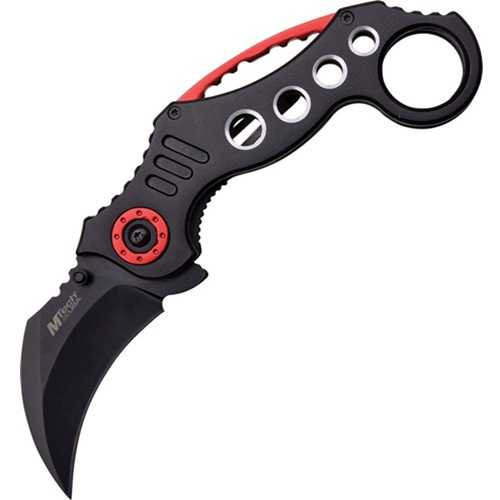 MTech Karambit Black Aluminum Linerlock Folding Knife