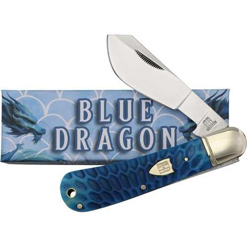 Rough Rider Blue Dragon Cotton Sampler Folding Knife