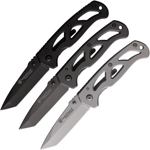 Smith and Wesson Framelock Combo Pack 3 Knife Set