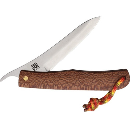 Higonokami Falten Folding Knife with Ziricote Wood Handle
