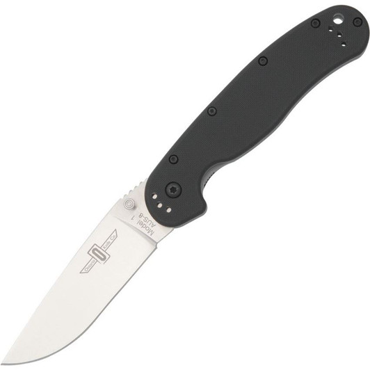 Ontario RAT I AUS-8 Black Folding Knife
