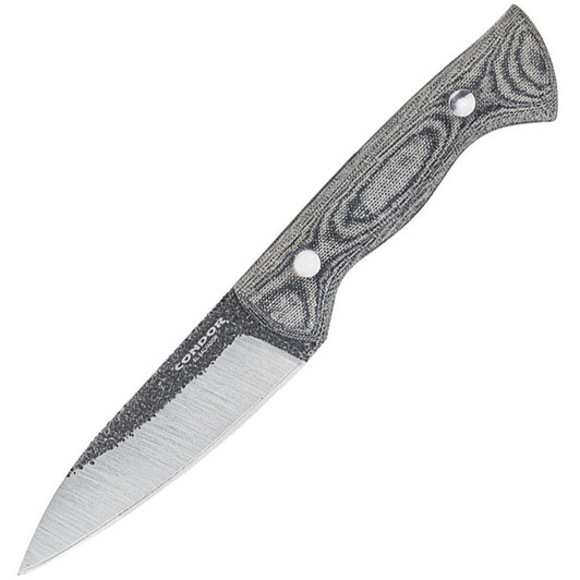 Condor Bush Slicer Sidekick 1095HC Micarta Fixed Blade Knife