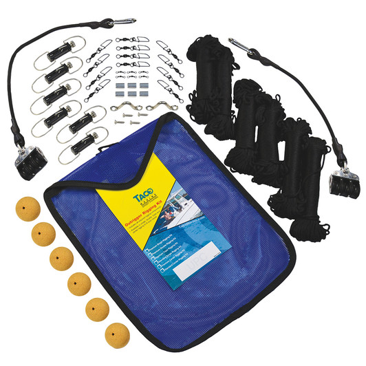 TACO Premium Braid Triple Outrigger Rigging Kit